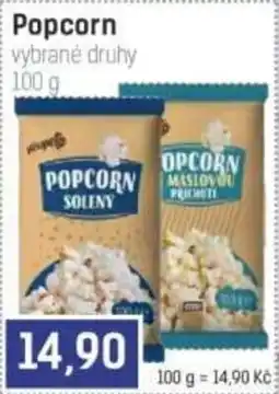 Konzum Popcorn vybrané druhy nabídka