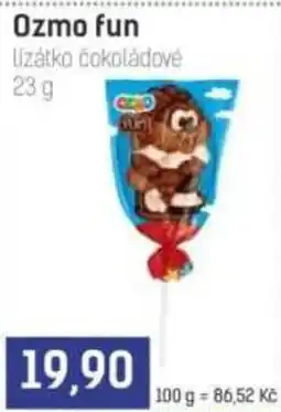 Konzum Ozmo fun lízátko čokoládové nabídka
