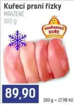 Konzum Vodránské kuře kuřecí prsní řízky nabídka