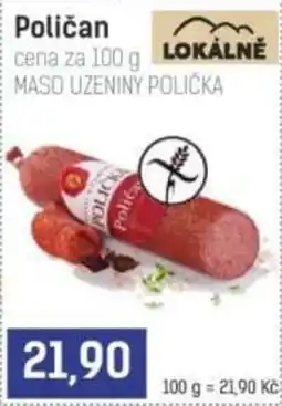 Konzum Poličan maso uzeniny polička nabídka