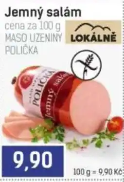Konzum Polička jemný salám nabídka