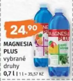 Magnesia Plus vybrané druhy