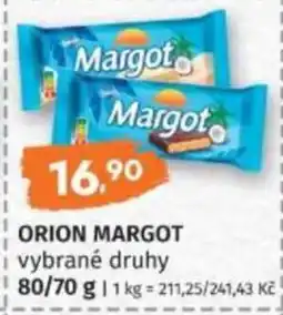 Konzum Orion margot vybrané druhy nabídka