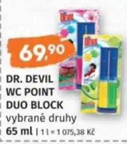 Konzum Dr. Devil wc point duo block nabídka