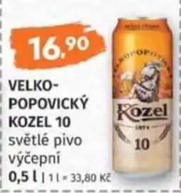 Konzum Kozel velko-popovický 10 nabídka