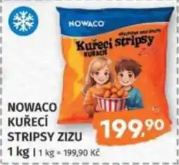 Konzum Nowaco kuřecí stripsy zizu nabídka