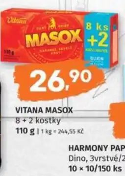 Konzum Vitana Masox nabídka