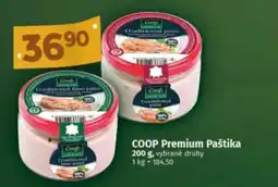 Konzum Coop Premium Paštika nabídka