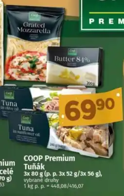 Konzum Coop Premium Tuňák nabídka