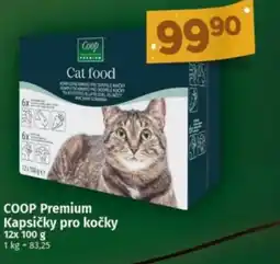 Konzum Coop Premium Kapsičky pro kočky nabídka