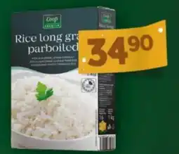 Konzum Coop rice long grain parboiled nabídka
