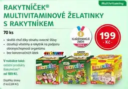 mojelekarna.cz Rakytníček multivitaminové želatinky s rakytníkem nabídka