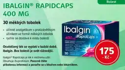 mojelekarna.cz Ibalgin Rapidcaps nabídka