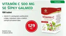 mojelekarna.cz Galmed vitamín c 500 mg se šípkou nabídka