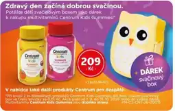 mojelekarna.cz Centrum kids Gummies nabídka