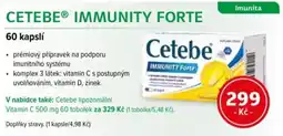 mojelekarna.cz Cetebe Immunity Forte nabídka