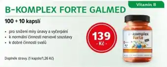 GALMED B-KOMPLEX FORTE