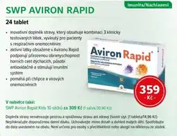 mojelekarna.cz Aviron Rapid nabídka