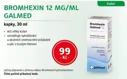 mojelekarna.cz Bromhexin Galmed nabídka