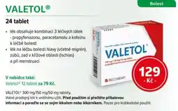 mojelekarna.cz Valetol nabídka