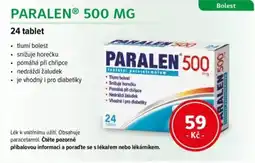 mojelekarna.cz Paralen 500 mg nabídka