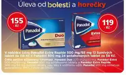 mojelekarna.cz Panadol Extra nabídka