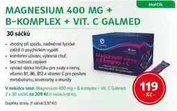 mojelekarna.cz Galméd magnésium 400 mg + b-komplex + vit. c nabídka