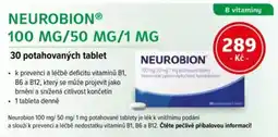 mojelekarna.cz Neurobion 100 mg/50 mg/1 mg nabídka