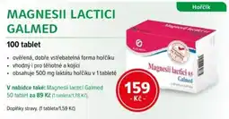 mojelekarna.cz Magnesii lactici Galmed nabídka