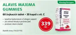 mojelekarna.cz Alavis Maxima Gummies nabídka