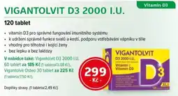 mojelekarna.cz Vigantolvit D3 2000 I.U. nabídka