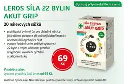 mojelekarna.cz Leros síla 22 bylin akut grip nabídka