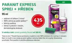 mojelekarna.cz Paranit express sprej + hřeben nabídka