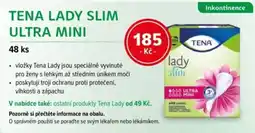 mojelekarna.cz Tena lady slim ultra mini nabídka