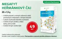 mojelekarna.cz Megafyt heřmánkový čaj nabídka