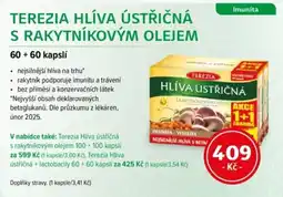 mojelekarna.cz Terezia hlíva ústřičná s rakytníkovým olejem nabídka