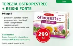 mojelekarna.cz Terezia ostropestřec + reishi forte nabídka