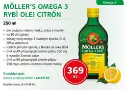 mojelekarna.cz Möller's omega 3 rybí olej citrón nabídka