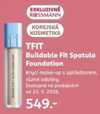 Tfit buildable fit spatula foundation