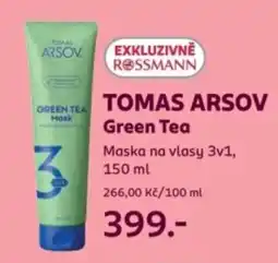 Rossmann Tomas Arsov Green Tea nabídka
