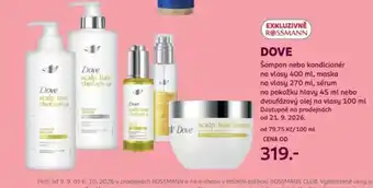 Dove scalp hair therapy