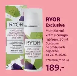 Rossmann Ryor exclusive multiaktivní krém s černým rybízem nabídka