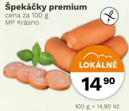 Konzum Špekáčky premium nabídka