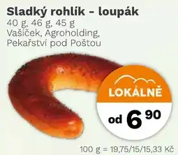 Konzum Vašiček sladký rohlík - loupák nabídka