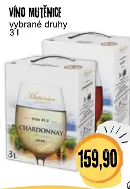 Konzum Víno Mutěnice nabídka