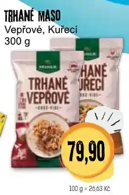 Konzum Kramol Trhané vepřové nabídka