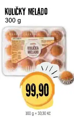 Konzum Kuličky melado nabídka