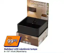 Action Nabíjecí LED nástěnná lampa nabídka