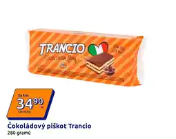 Action Trancio čokoládový piškot nabídka