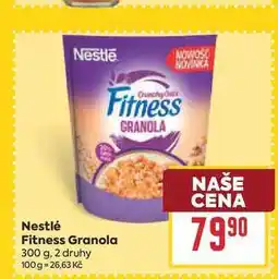 Billa Nestlé Fitness Granola nabídka